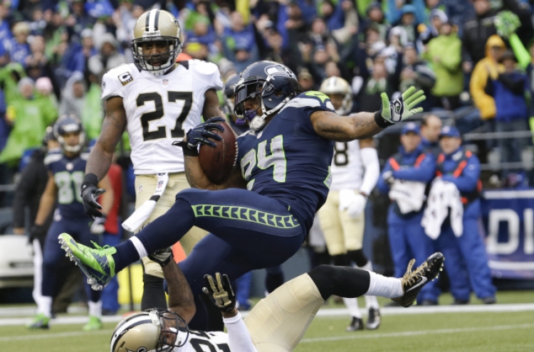 Lynch, Seahawks top Saints