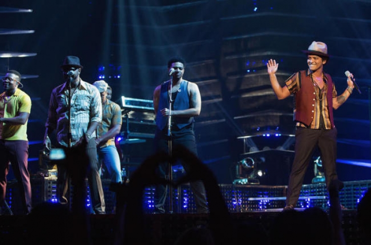 Bruno Mars to bring ‘unorthodox jukebox’ for first Seoul concert