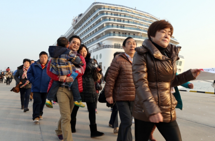 Inbound cruise tourists increase over 6 years