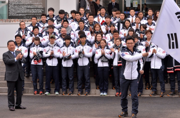 [Photo News] Aiming for Sochi success