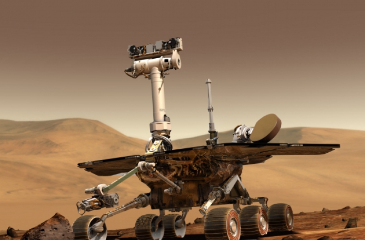 Opportunity still roving on Mars