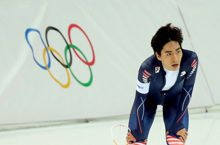 Speed skater Lee Seung-hoon finishes fourth in men's 10,000 meters