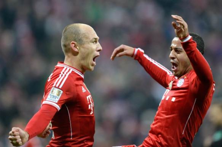 Madrid, Robben headline soccer poll