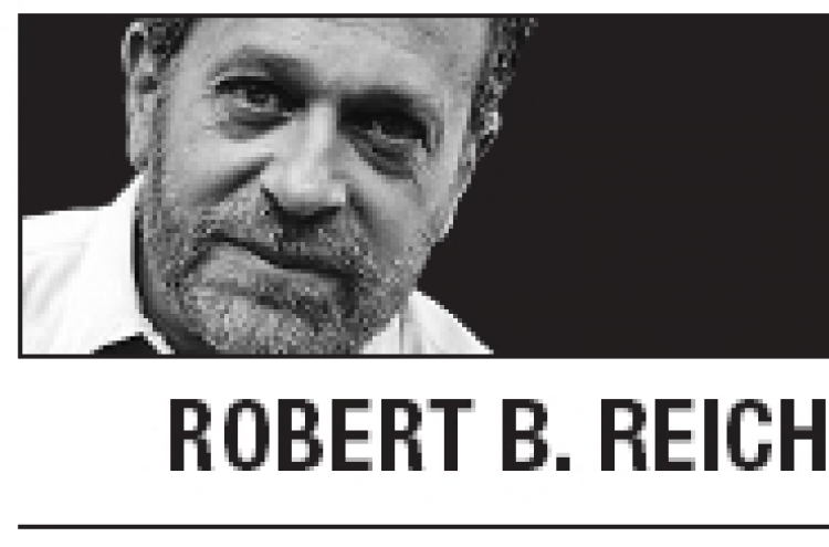 [Robert Reich] America’s great U-turn