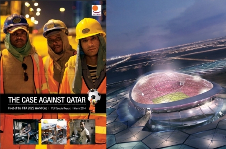 충격보고서: 카타르 월드컵경기장 건설에, 아시아 노동자 1,200명 사망
