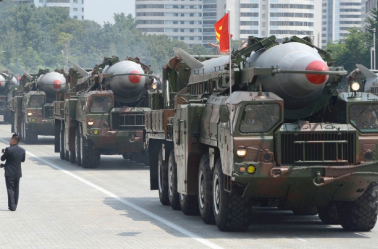 N.K. fires two ballistic missiles