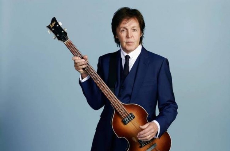 McCartney to hold concert in Seoul in May