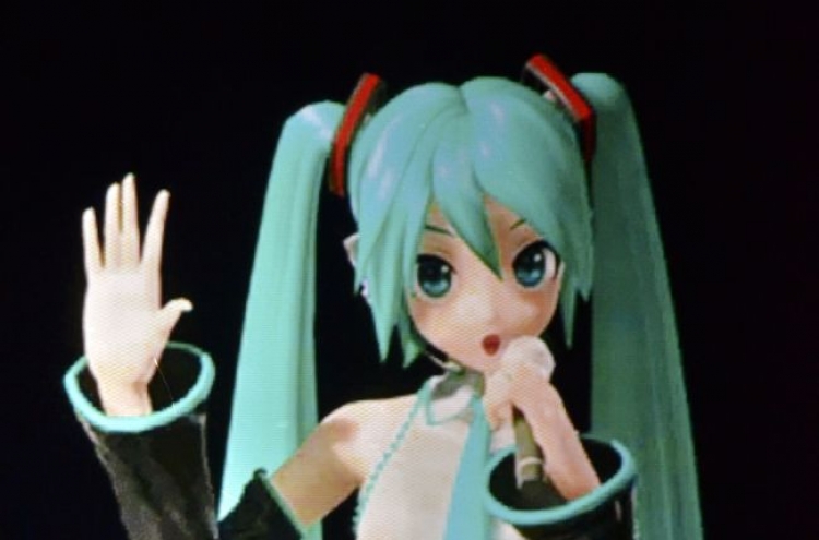 Japan virtual star Hatsune to join Lady Gaga tour