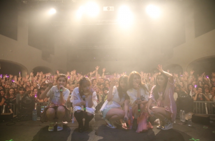 4minute holds solo showcases in Sweden, Spain