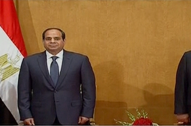 Egypt’s el-Sissi sworn in as president