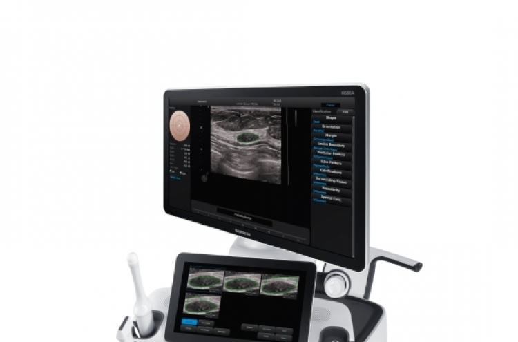 Samsung Medison launches ultrasound diagnosis system