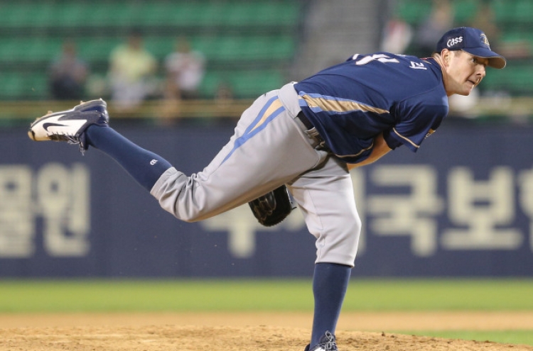 NC's Charlie Shirek throws KBO's first no-hitter in 14 years