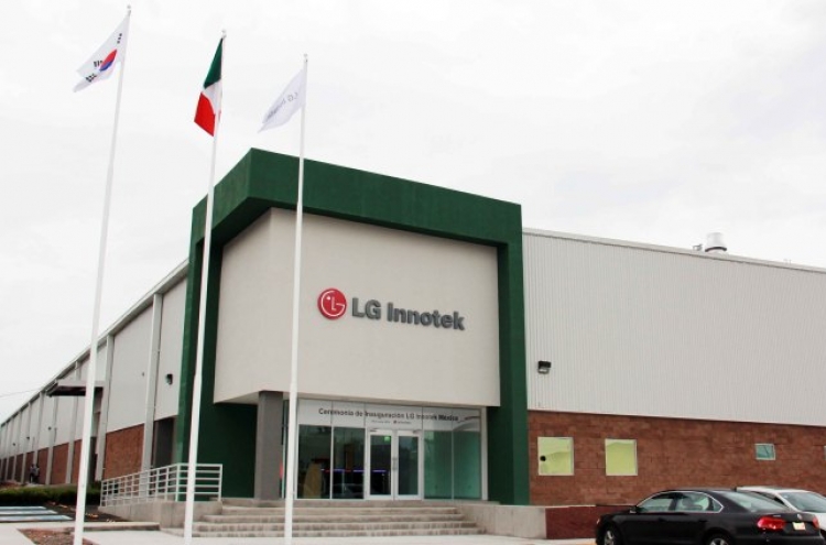 LG Innotek opens auto parts plant in Mexico