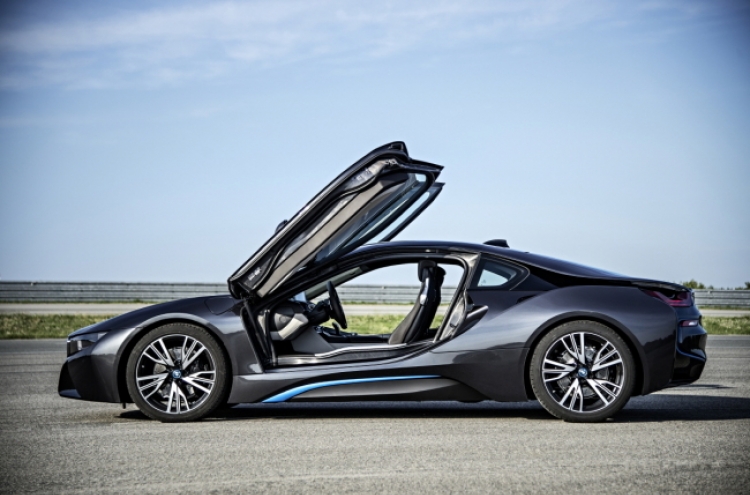 BMW i8 sports car to lure enthusiasts in Korea