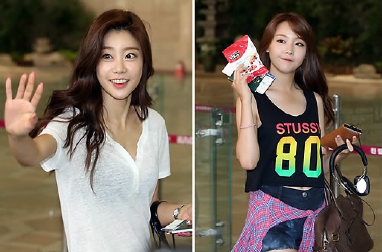 Girl’s Day shows off casual look at airport