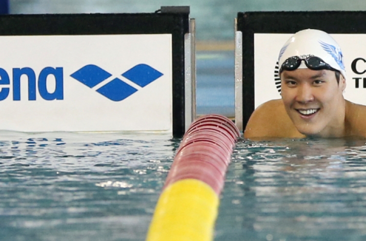 Park Tae-hwan secures third Asiad berth