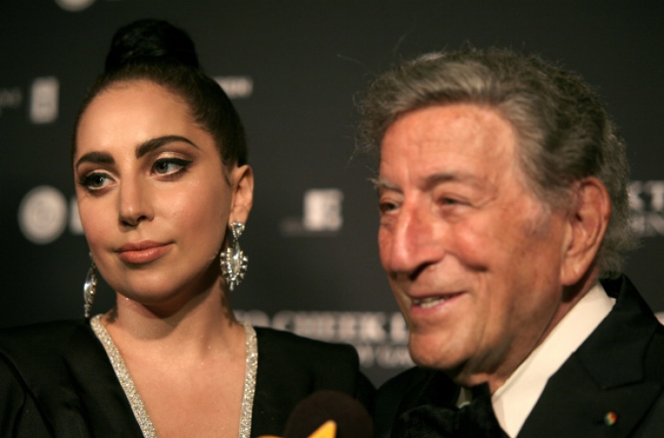 Gaga on Bennett duet CD: Jazz comes easier than pop