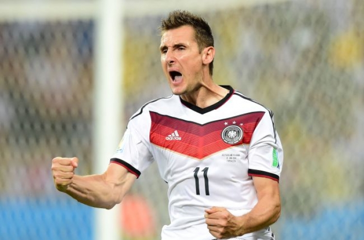 Klose retires from German national team