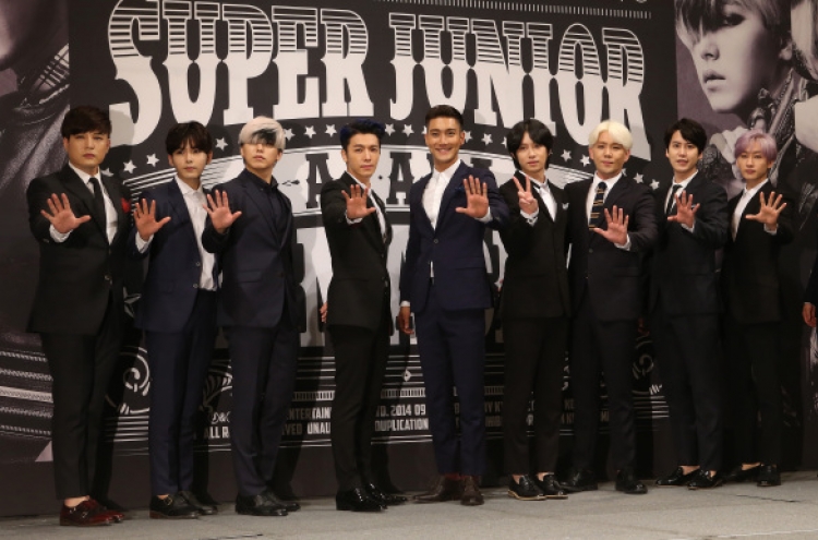 Super Junior return as ‘real men’