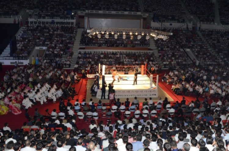 Pro wrestling returns to N. Korea