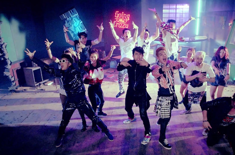 2PM’s ‘Go Crazy’ tops 1m views in one day