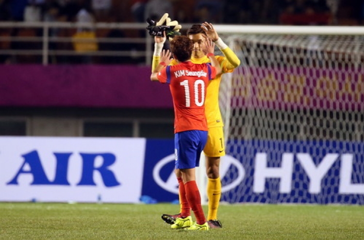 [Asian Games] Victorious S. Korea clinches spot in men's football