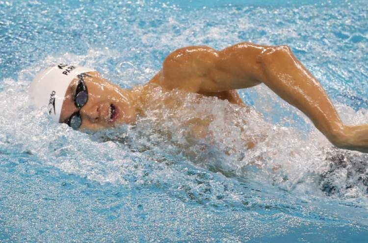 [Asian Games] Park Tae-hwan wins third swimming bronze at Asiad