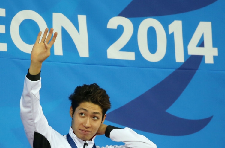 [Newsmaker] Hagino wins his fourth swimming gold