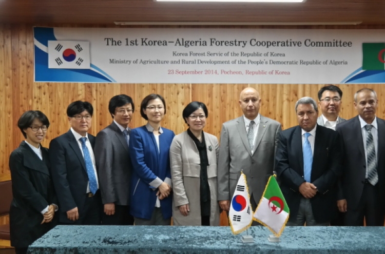 KFS, Algeria join hands to tackle deforestation