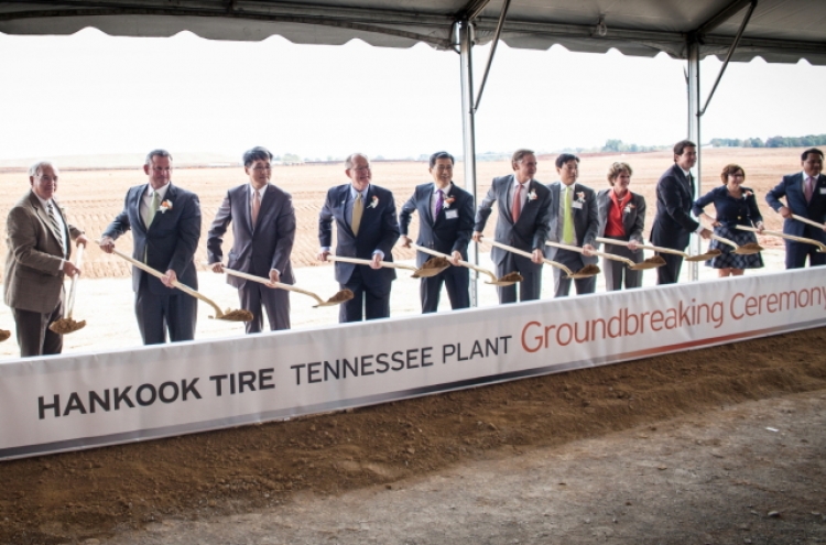 Hankook Tire breaks ground on Tennessee plant