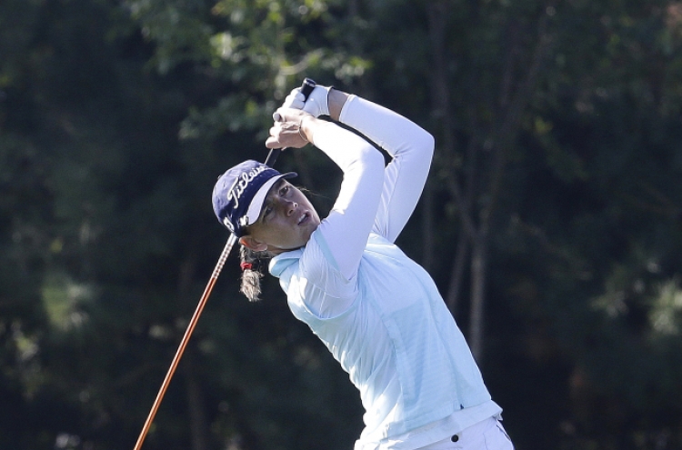 Icher claims 2nd round lead at KEB-HanaBank