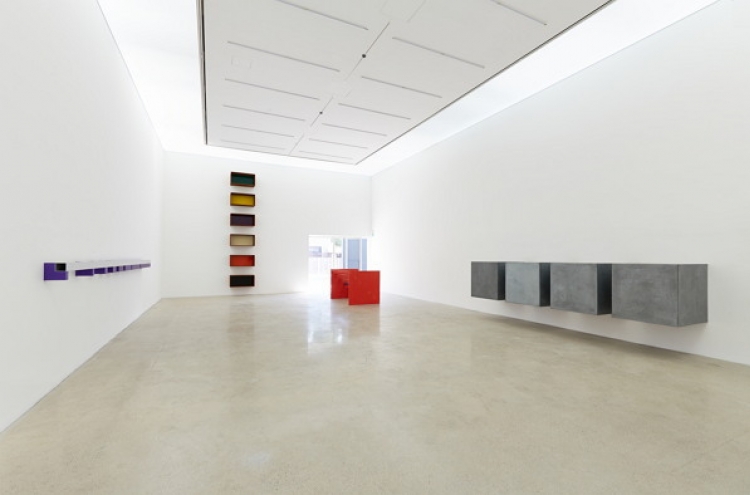 Simplicity and space explored in Judd exhibit