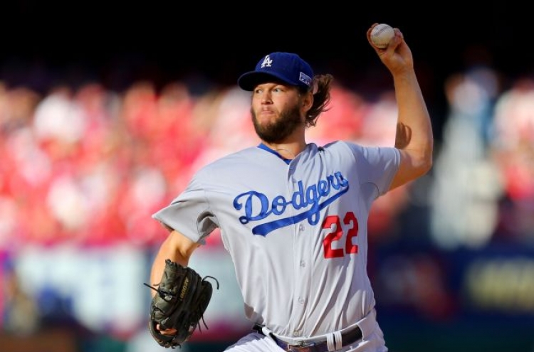 Dodgers ace Kershaw voted top player by major leaguers