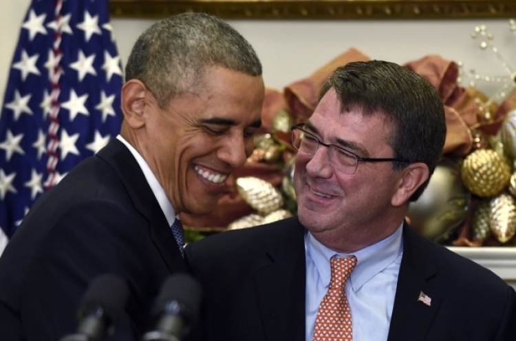 Obama nominates Ashton Carter as Pentagon chief