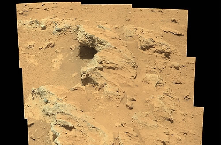 "화성에 적어도 수백만년간 물 있었다"<미 NASA>