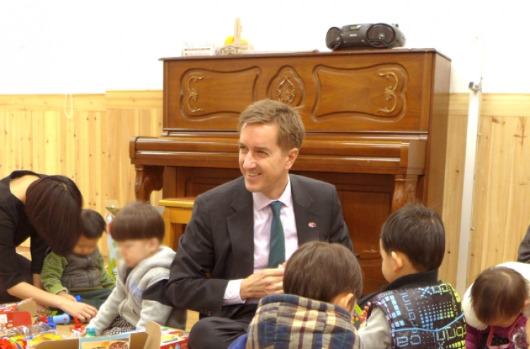 Danish Embassy comforts orphans with Lego donations