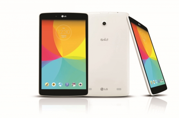 LG to launch 8-inch LTE tablet PC