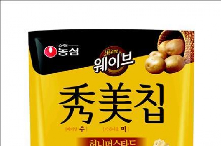 Nongshim’s new potato chip sets snack sales record