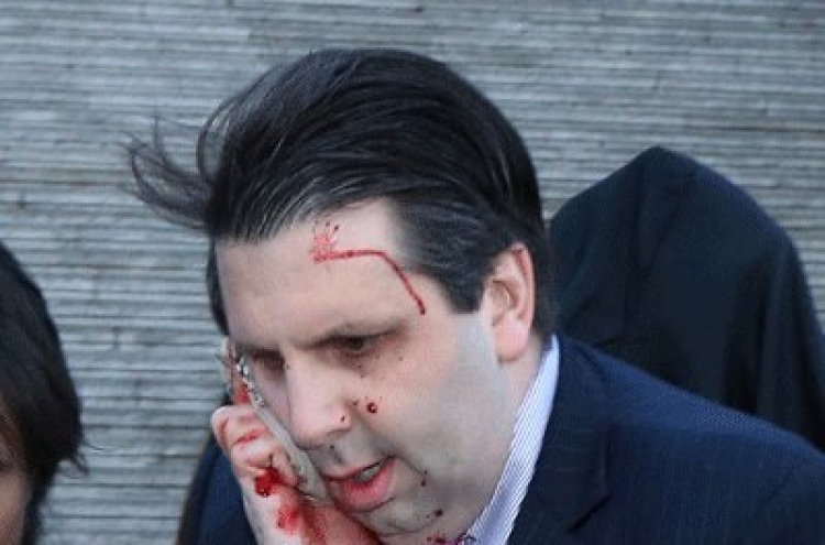 U.S. ambassador to South Korea attacked