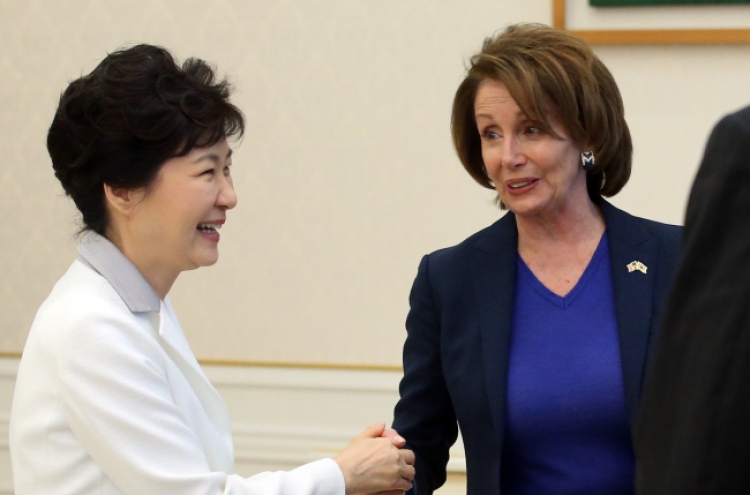 Park meets U.S. House minority leader