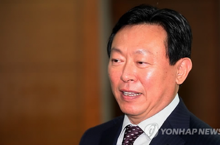 Lotte Group chairman elected to head Lotte Japan