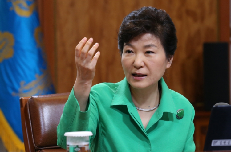 Park mulls attending China’s WW II event