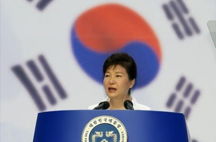 Park urges Japan to back up its pledge on history with actions