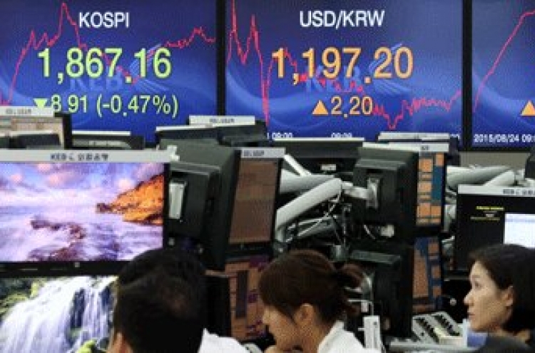 Won hits new 4-year low vs dollar on N.K., slowdown woes