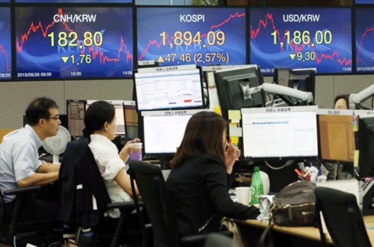 KOSPI, won jump on China rate cut