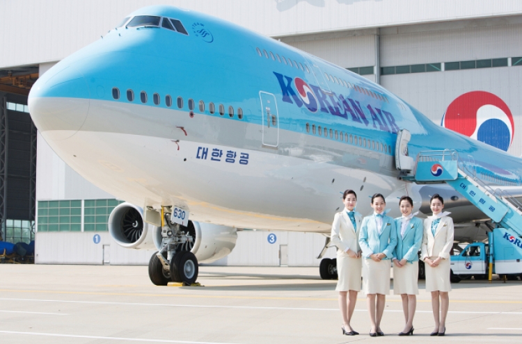 Korean Air's first B747-8i jumbo jet