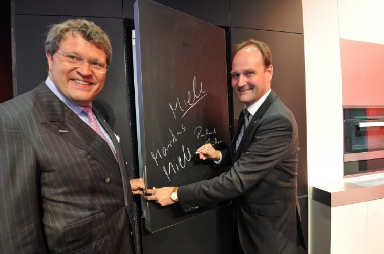 [Photo News] Miele showcases new home appliances