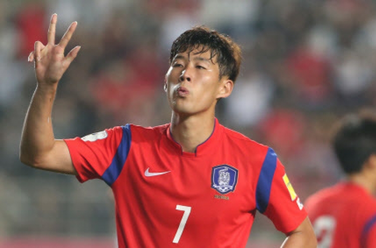 S. Korea pound Laos 8-0 in World Cup qualifier