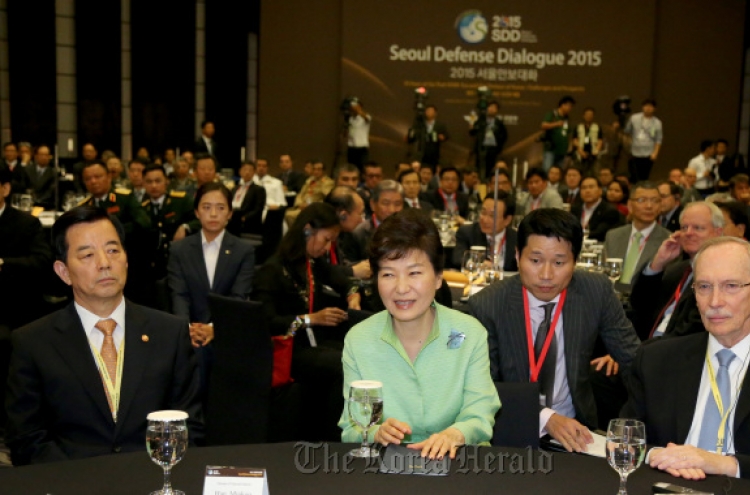 Park calls for international security mechanism