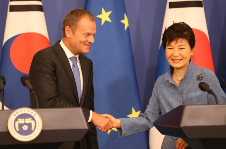 Korea, EU agree to broaden cooperation